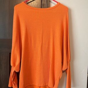 Orange Women's Sweatshirt